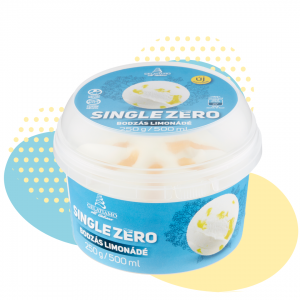 Gelatiamo Single Zero Bodzás Limonádé Jégkrém